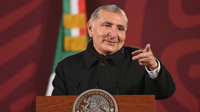 Adán Augusto López en la mañanera