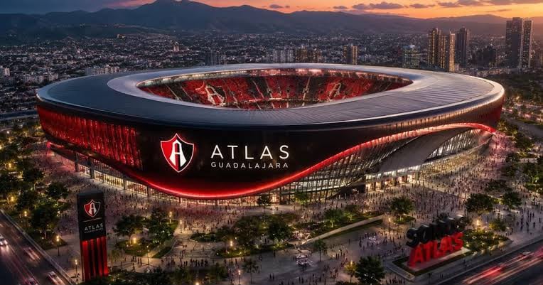 Nuevo estadio de Atlas