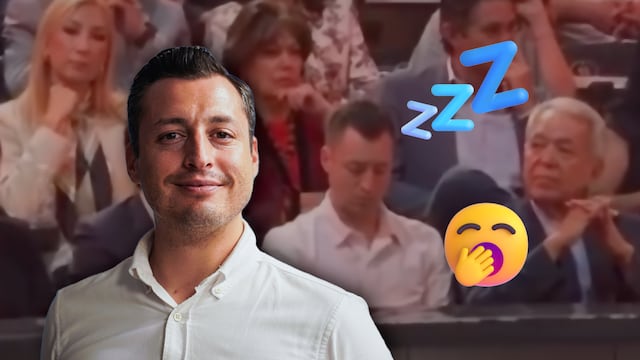 Captan a Luis Donaldo Colosio Riojas dormido durante informe de Héctor García