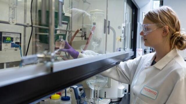 Laboratorio Moderna.