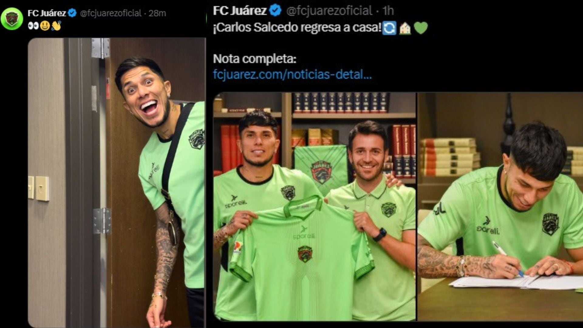 FC Juárez fichó a Carlos Salcedo.