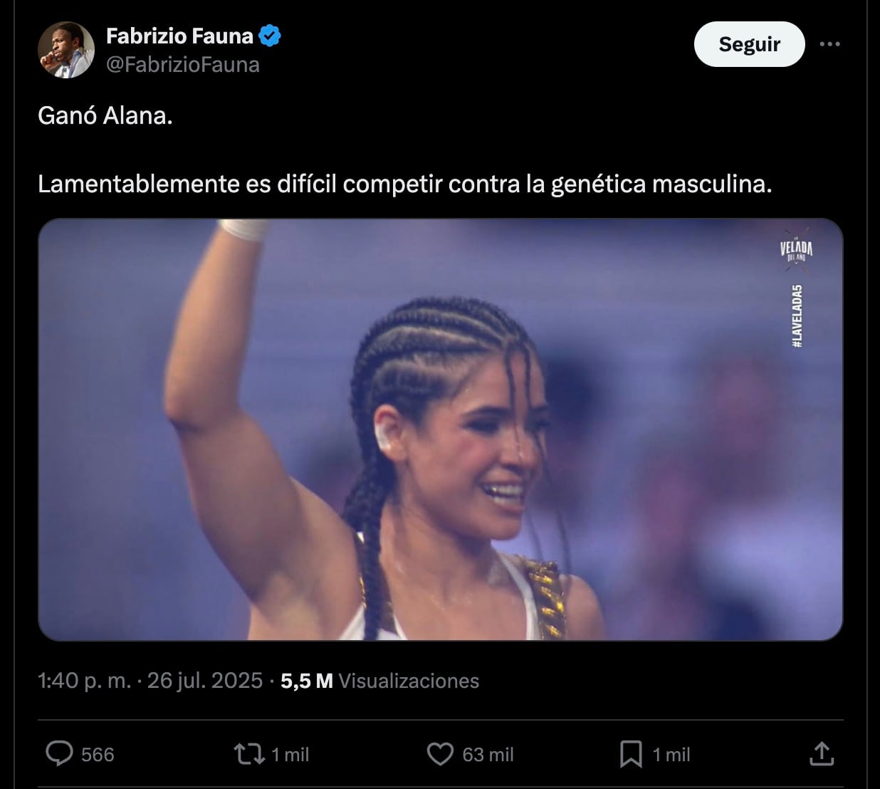 Hate a Alana Flores tras La Velada del Año 5