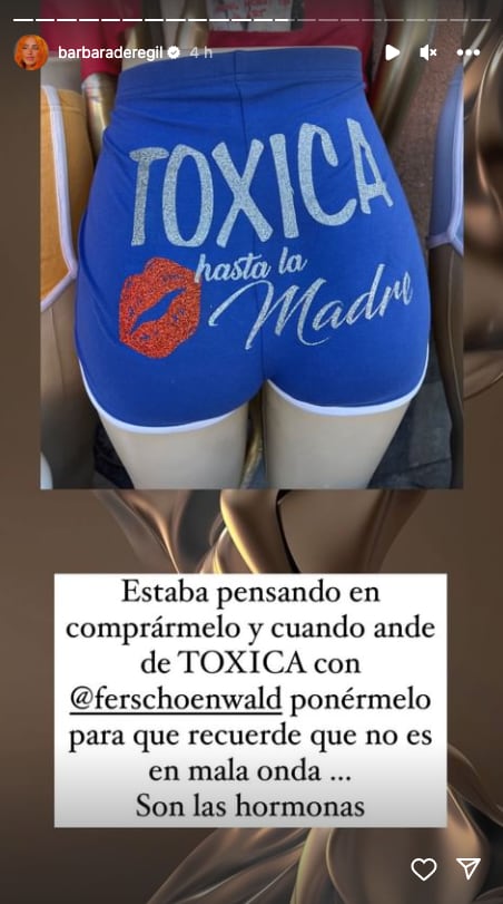 Bárbra de Regil culpa a las hormonas por ser tóxica con su esposo Fernando Schoenwald