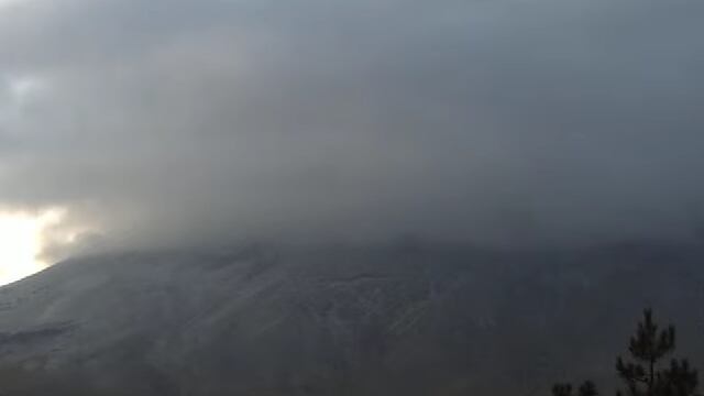 Volcán Popocatépetl el 20 de noviembre