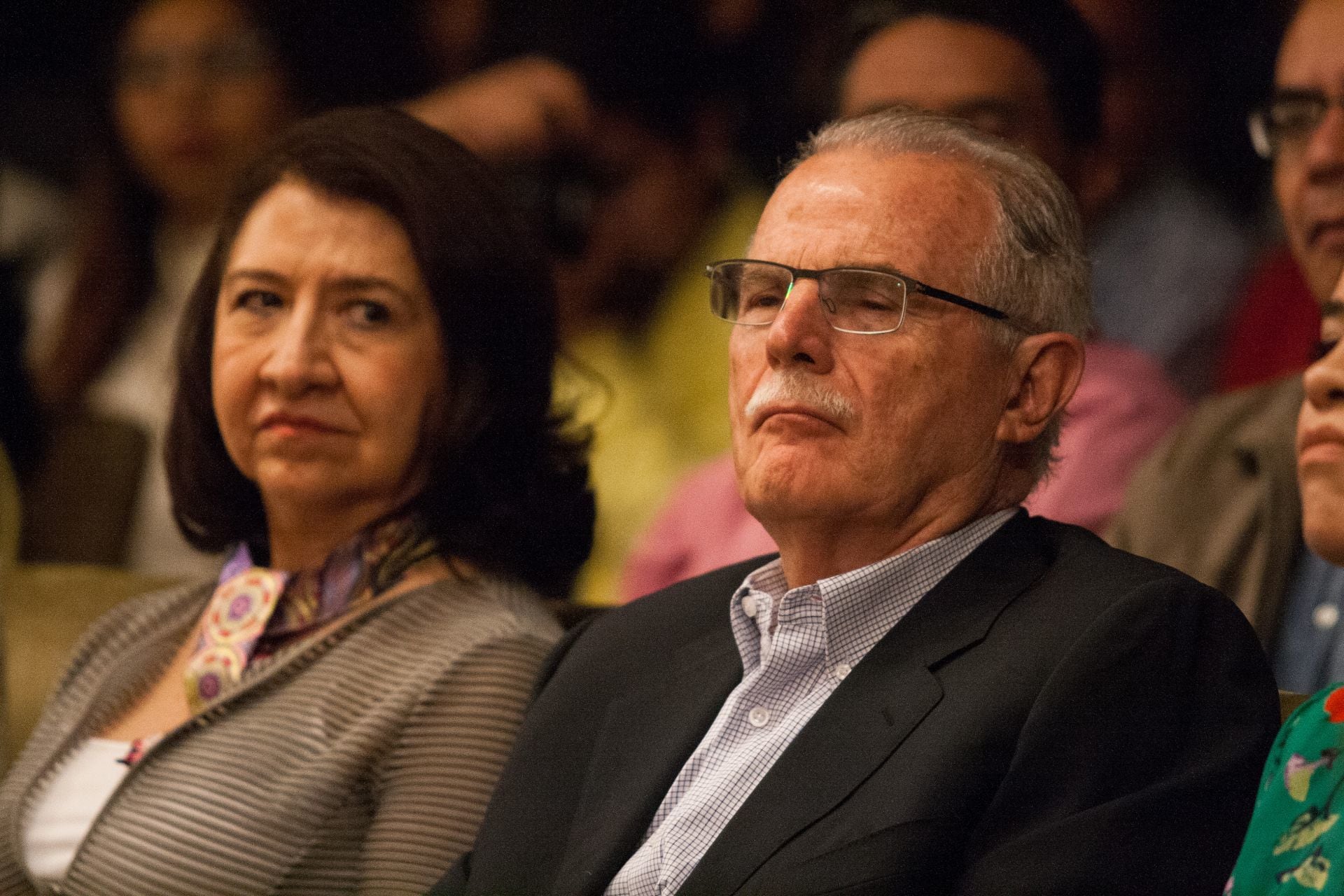 Francisco Labastida, político y ex candidato presidencial, durante la celebración por los 80 años de su hermano
Jaime Labastida, poeta y escritor sinaloense