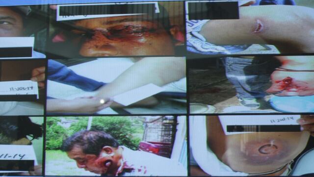 imagen de las víctimas por el enfrentamiento en San Bernardino Chalchihuapan Foto: ALEJANDRO PACHECO/SDPNOTICIAS