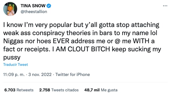 Megan Thee Stallion le contesta a Drake