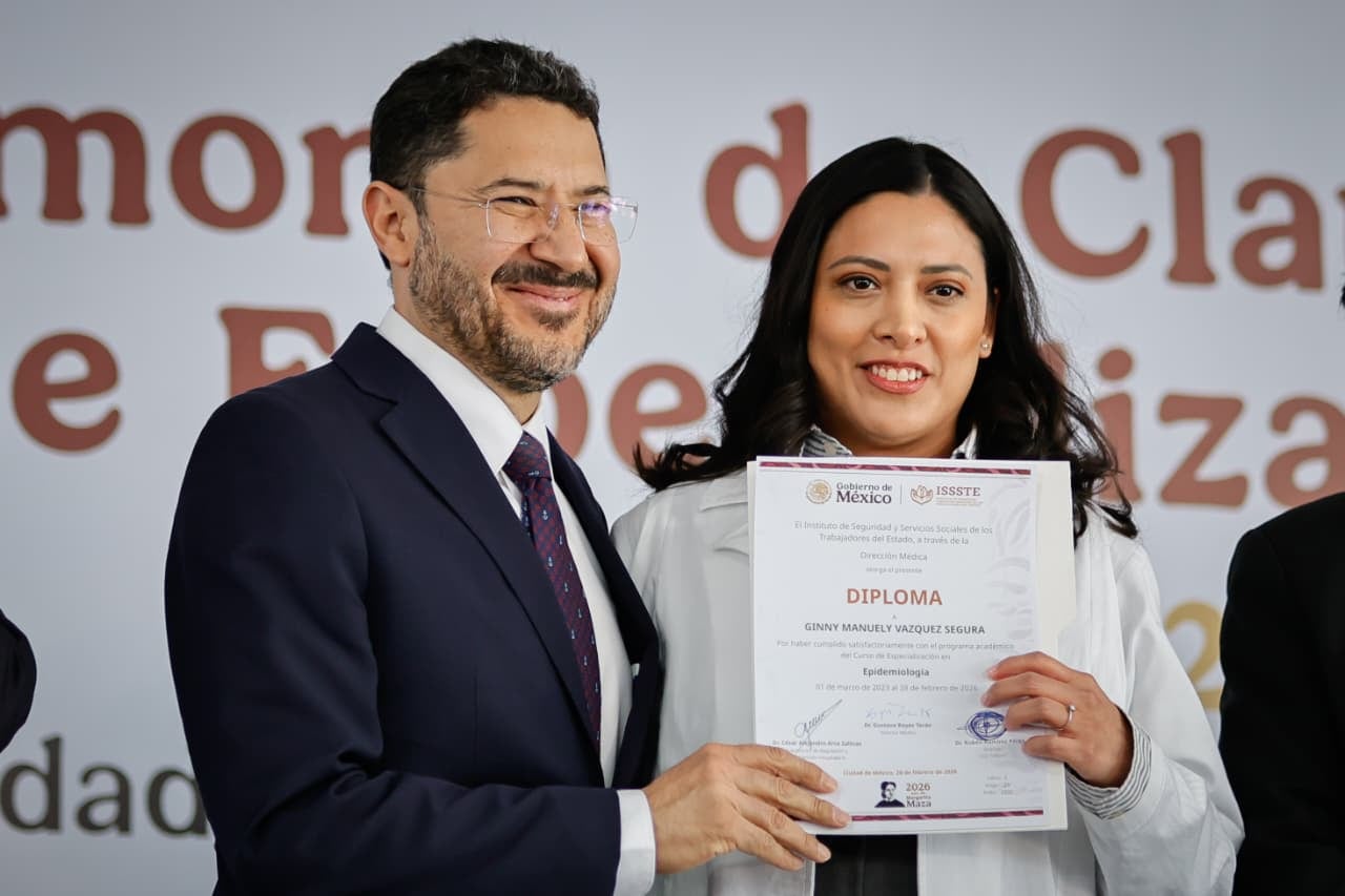 “Quédense en el ISSSTE”: Martí Batres invita a nuevos especialistas a fortalecer el Instituto.