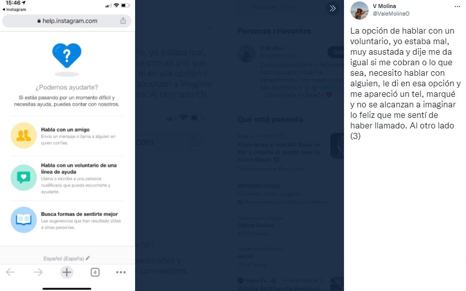 Instagram; ayuda a combatir la ansiedad.