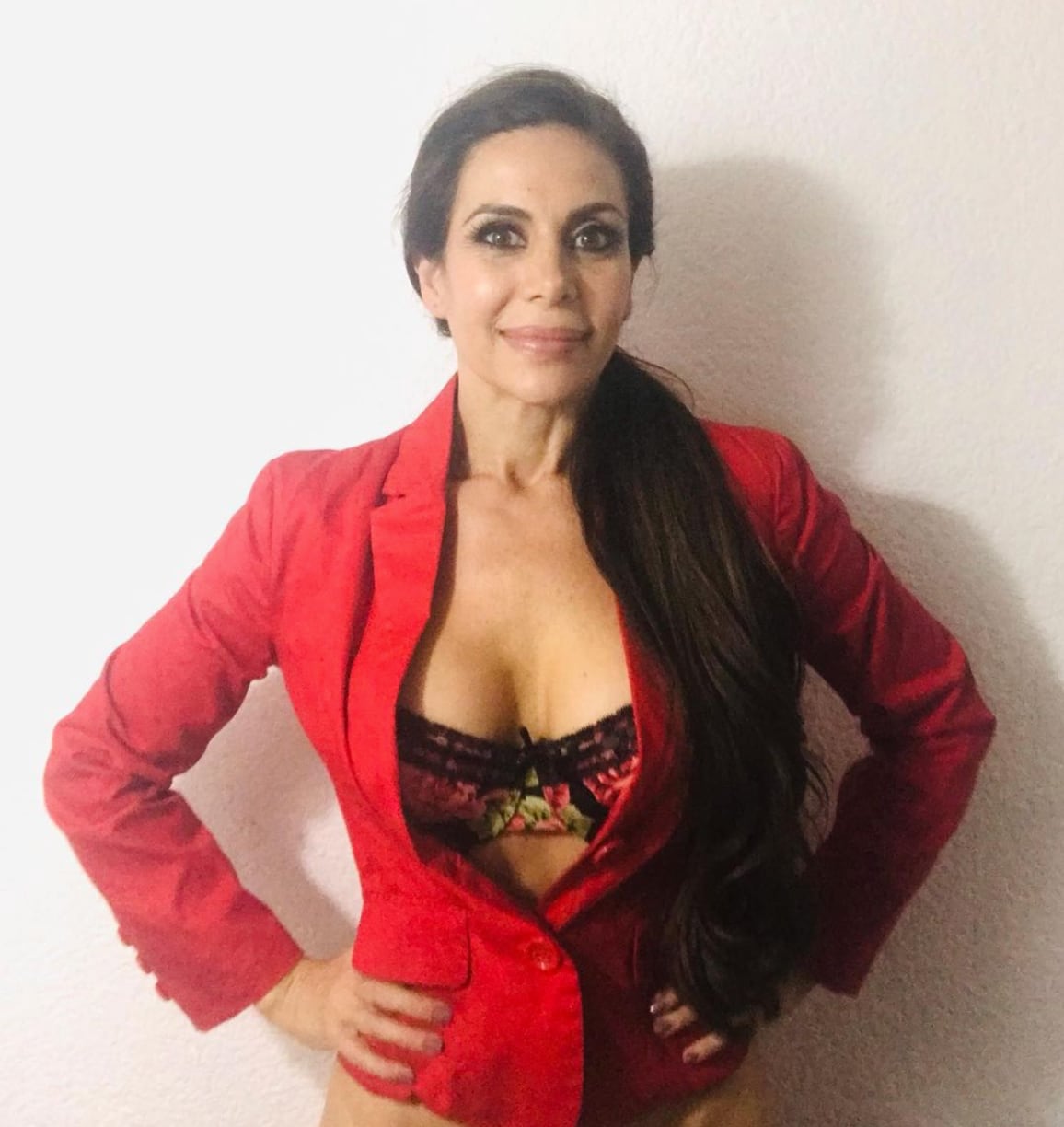 Julia Orayen, la edecán del debate presidencial del 2012