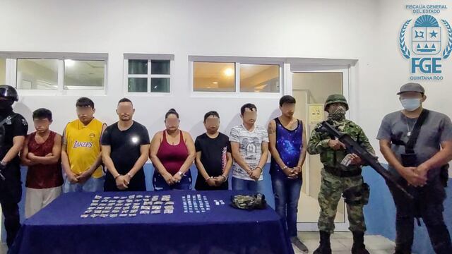 Personas detenidas en el cateo, FGR