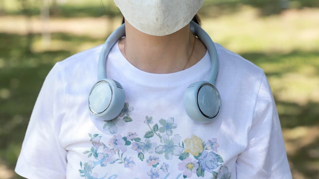 Ventilador de cuello, imagen ilustrativa