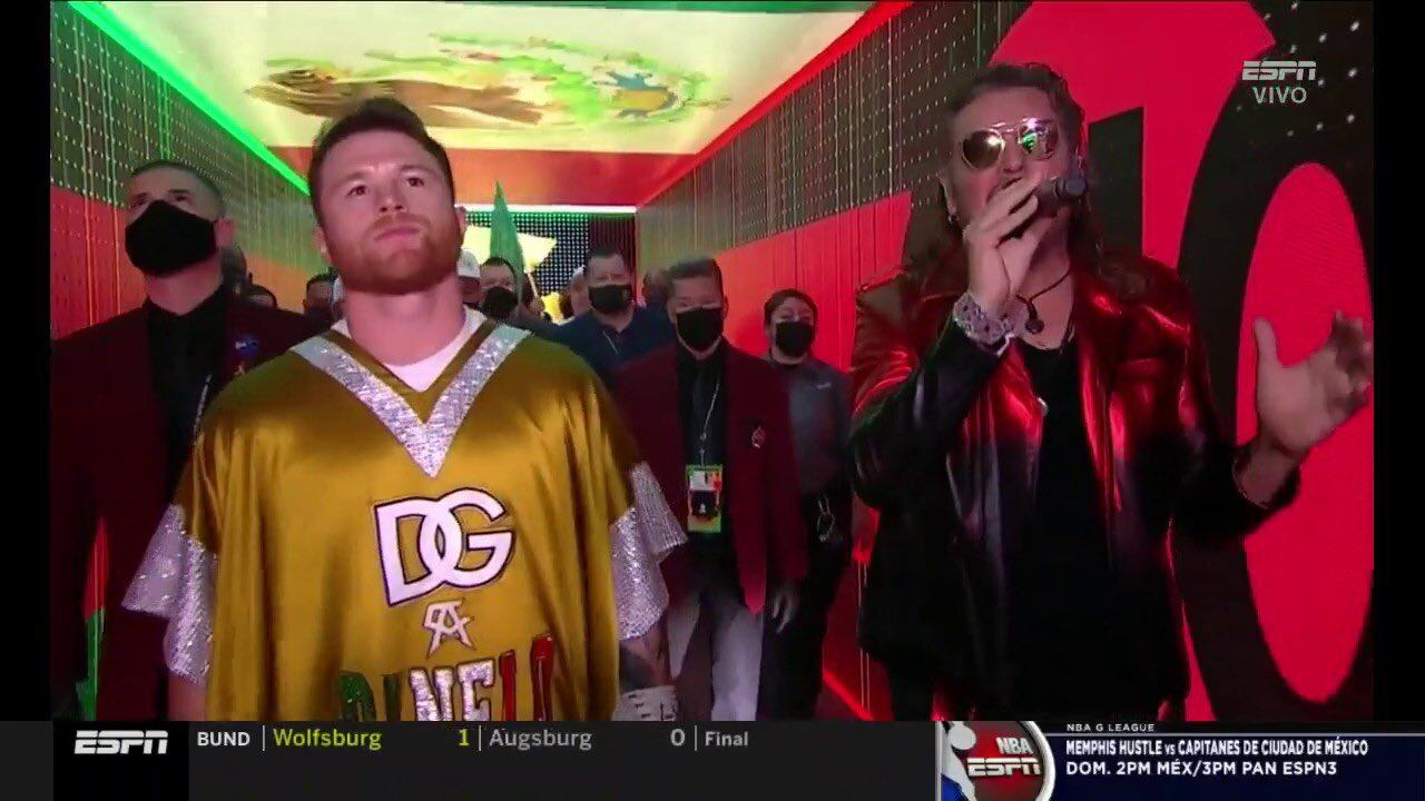 Canelo Álvarez y Fher de Maná