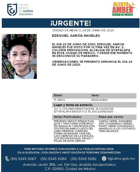 Ficha de búsqueda de Ezequiel.