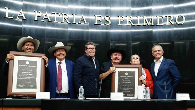 Reconocimiento a Eliseo Robles y Lalo Mor