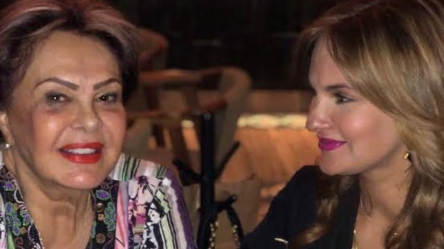 Mariana Seoane y su mamá