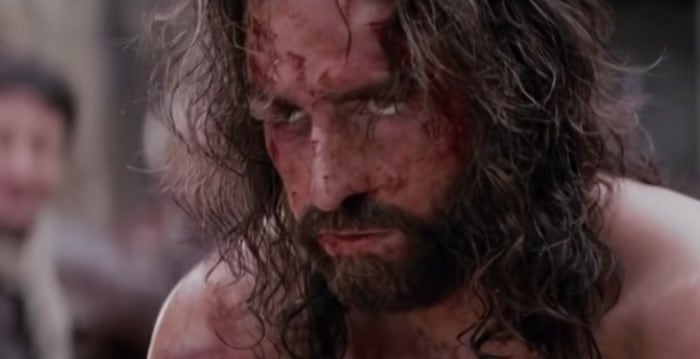 Jim Caviezel en La Pasión de Cristo