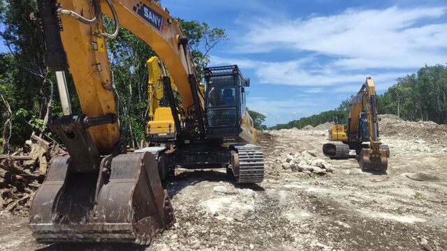 Una ambientalista en redes sociales acusó que el Tren Maya está causando contaminación del agua en un cenote.
