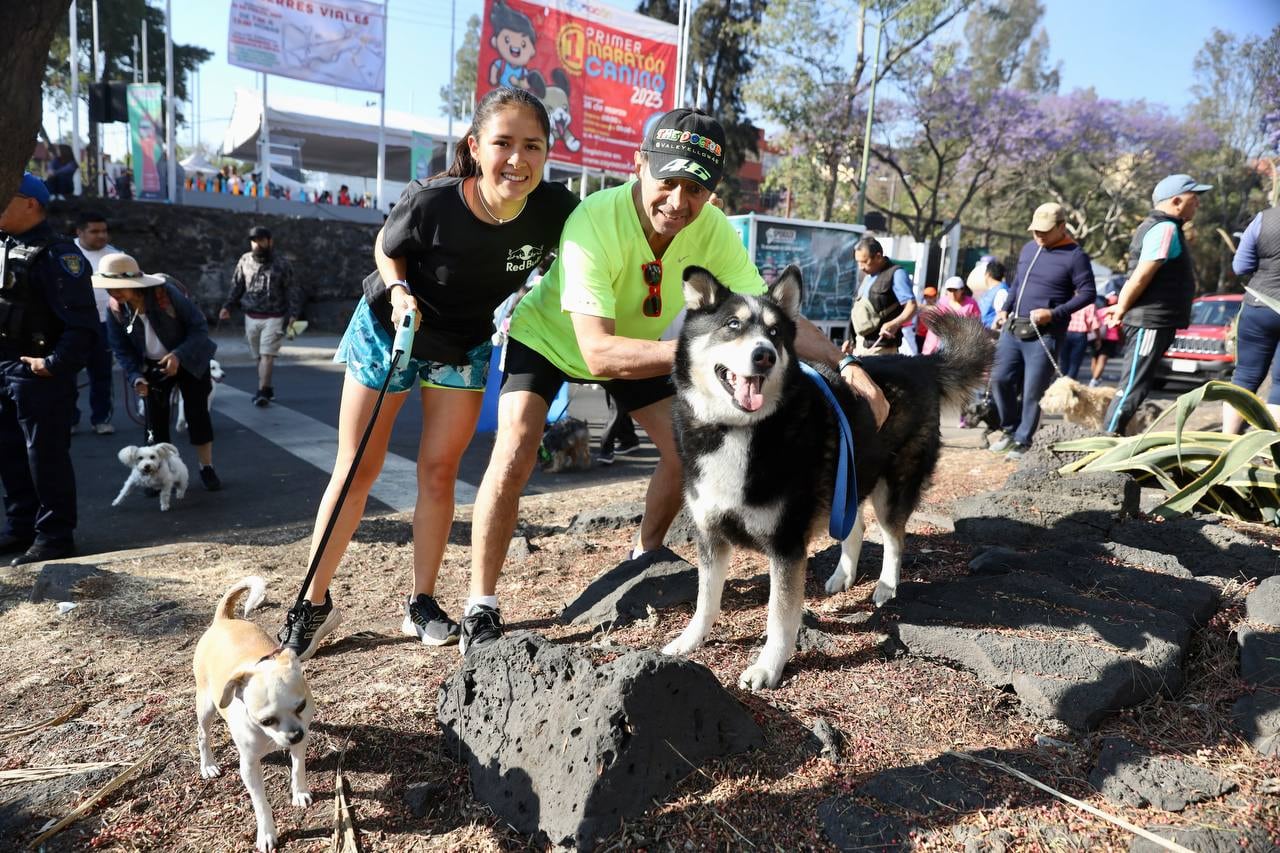 Coyoacán realiza primer maratón canino