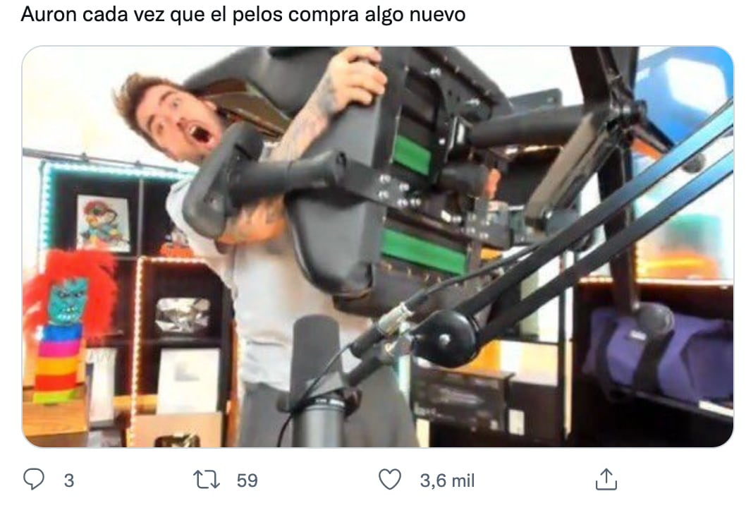 Memes de la casa de Luisito Comunica y AuronPlay