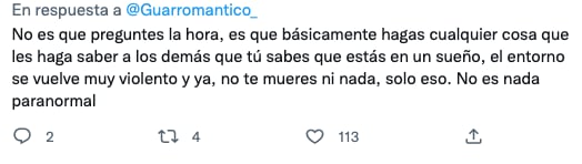 ¿Qué pasa si preguntas la hora en un sueño?