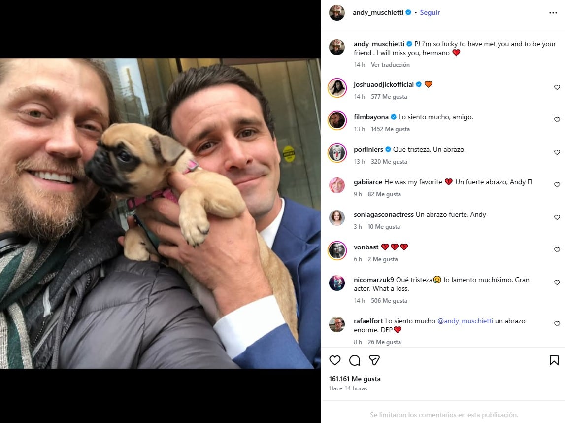 Andy Muschietti despide a James Ransone de IT