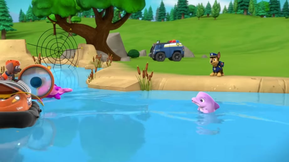 Paw Patrol por el Día Mundial de los Delfines en Cautiverio