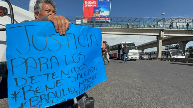 ¿Quiénes son los checadores por los que bloquearon la autopista México-Querétaro?