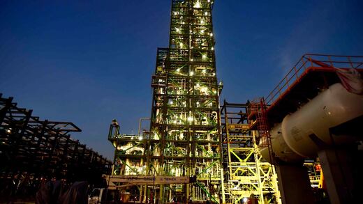 Esta refinería se construyó en menos tiempo que la de Dos Bocas en México; fue un récord