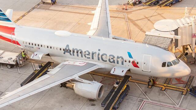 Avión de American Airlines