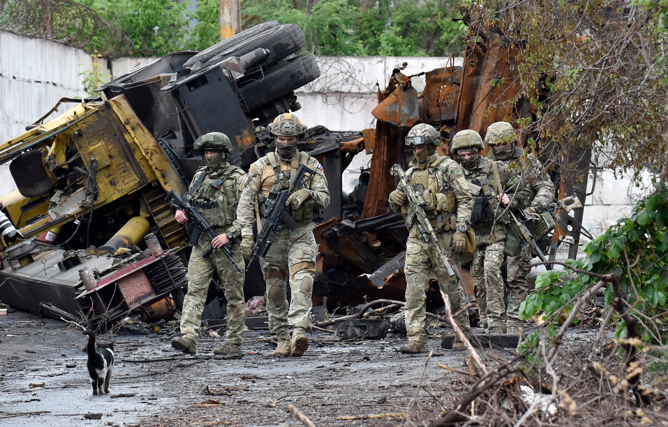 Soldados en la guerra de Rusia y Ucrania/AFP