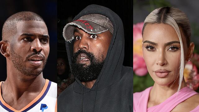 Kanye West destapa supuesta infidelidad de Kim Kardashian y Chris Paul