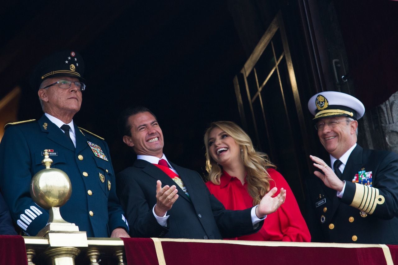 Angélica Rivera y Enrique Peña Nieto