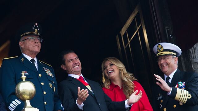 Angélica Rivera y Enrique Peña Nieto