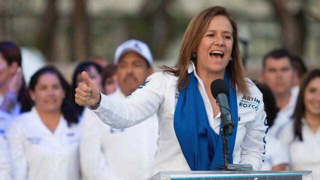 Margarita Zavala. Sin atención a dichos de Fox.