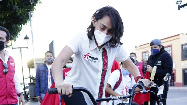 Candidata Abigail Arredondo