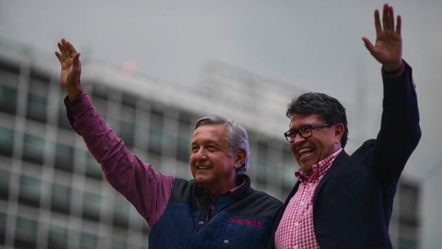 Andrés Manuel López Obrador y Ricardo Monreal. Advertencia.