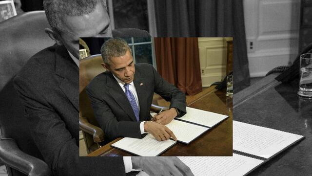 Obama dijo que el texto acordado en el Congreso dominado por la oposición republicana "desgraciadamente queda corto" en áreas clave.
