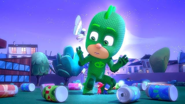 PJ Masks y el capítulo donde Gekko se hace un lagarto gigante