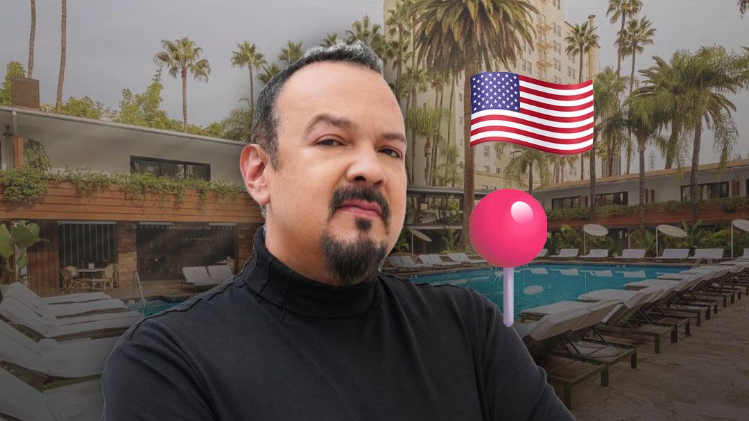 Pepe Aguilar está en este hotel de Los Ángeles; desde ahí lee y responde todos los comentarios