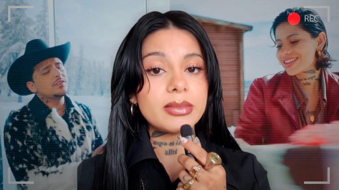 Modelo de “Un Vals” de Christian Nodal responde a comparaciones con Cazzu