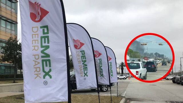 Incendio en la refinería Deer Park