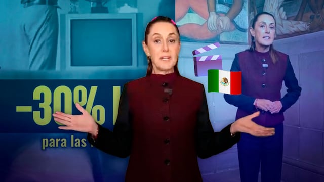 Sheinbaum destaca estímulo fiscal para impulsar el cine mexicano