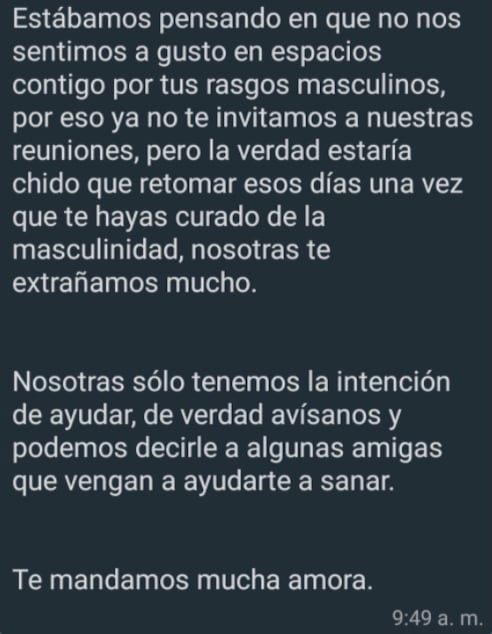Mensajes en Twitter