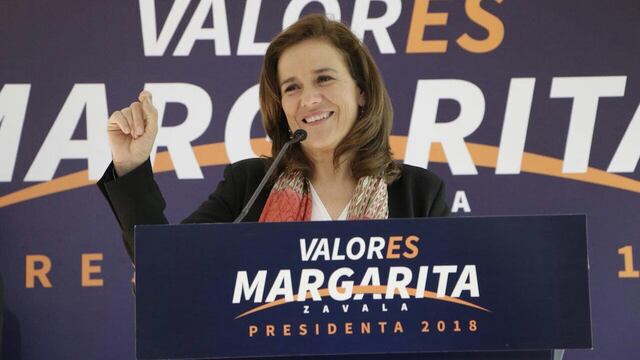 Margarita Zavala, candidata independiente a la presidencia de la república.