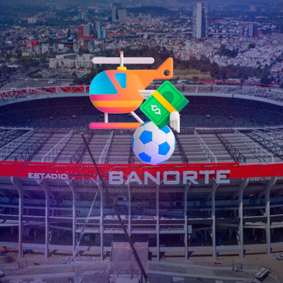Olvídate del tráfico: llegar en helicóptero al Estadio Banorte cuesta 71 mil pesos