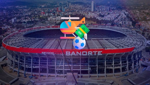 Olvídate del tráfico: llegar en helicóptero al Estadio Banorte cuesta 71 mil pesos
