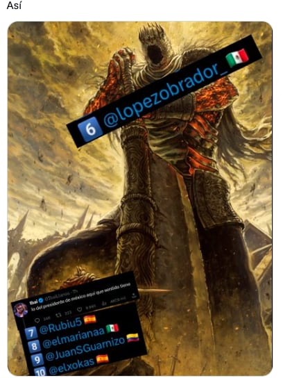 AMLO se corona con los memes tras posicionarse como streamer