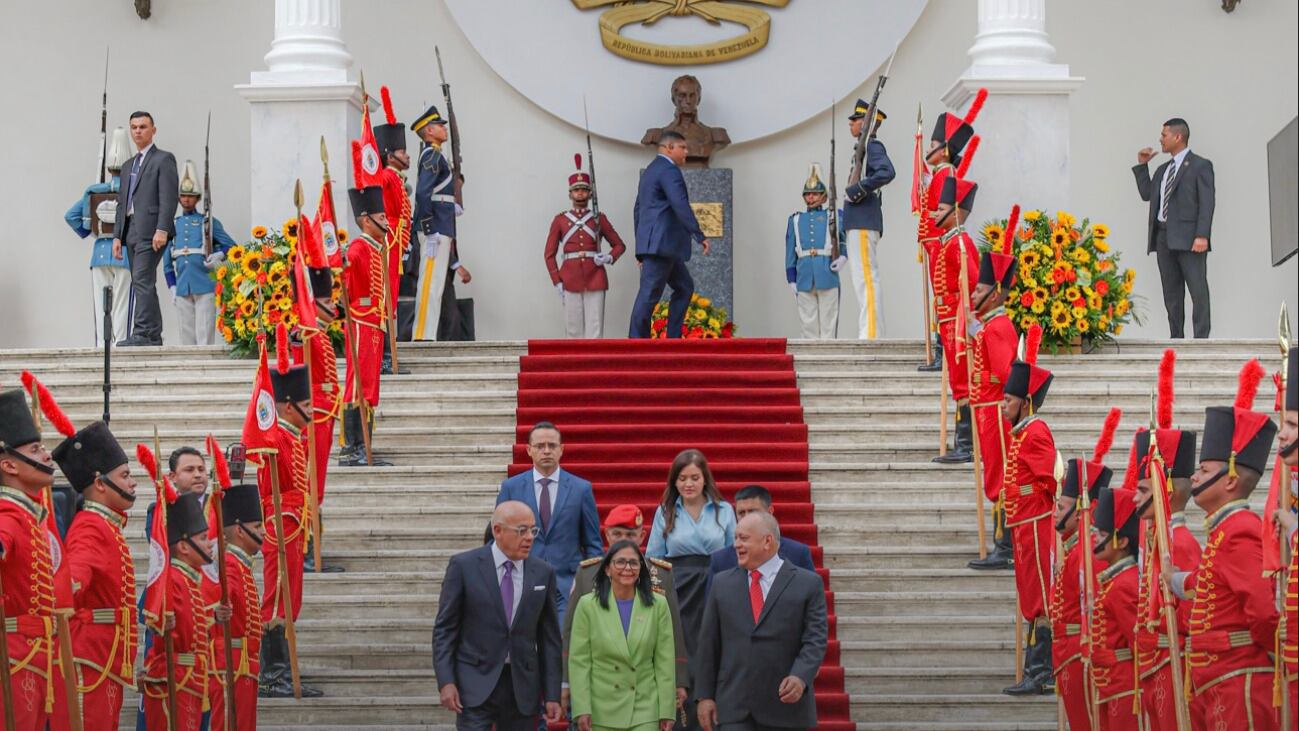 Delcy Rodríguez en Asamblea Nacional de Venezuela