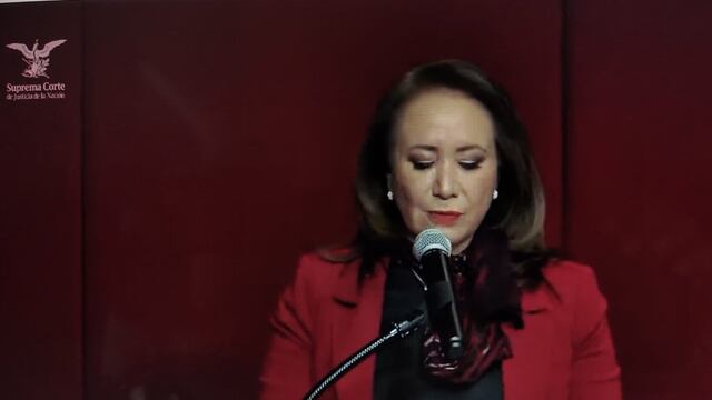 Yasmin Esquivel Mossa, ministra de la SCJN